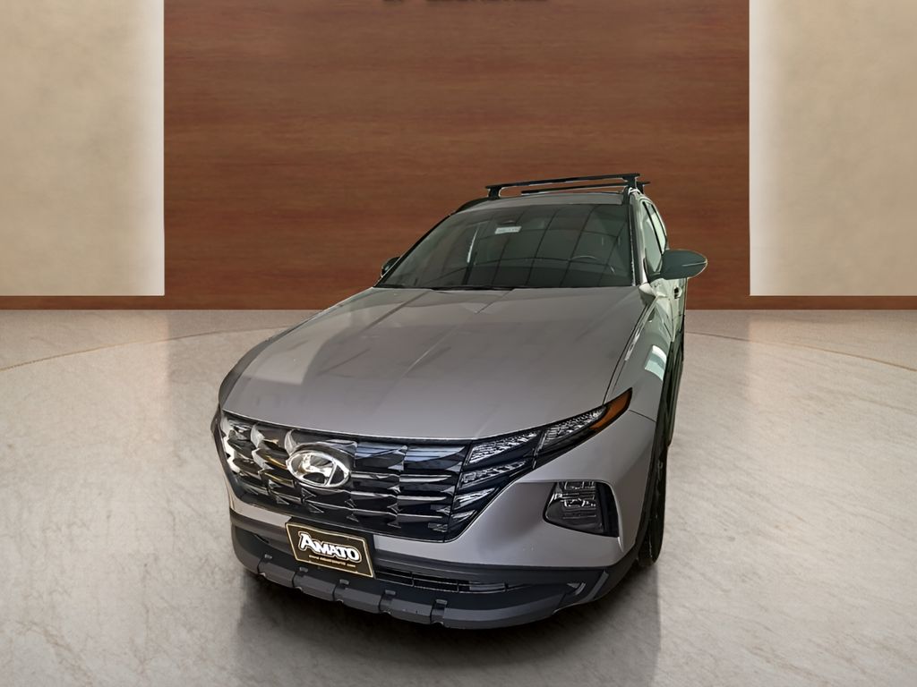 Shimmering Silver 2024 Hyundai Tucson XRT AWD SUV / Crossover All-Wheel Drive 8-Speed Automatic