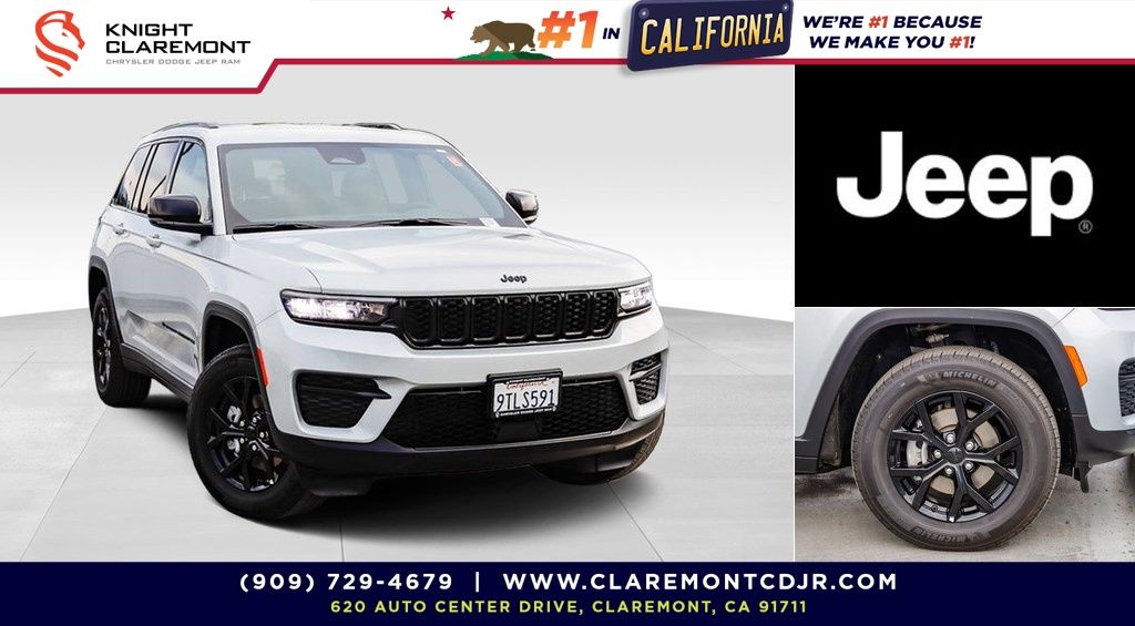 Silver Zynith 2025 Jeep Grand Cherokee SUV / Crossover Four-Wheel Drive 8-Speed Automatic