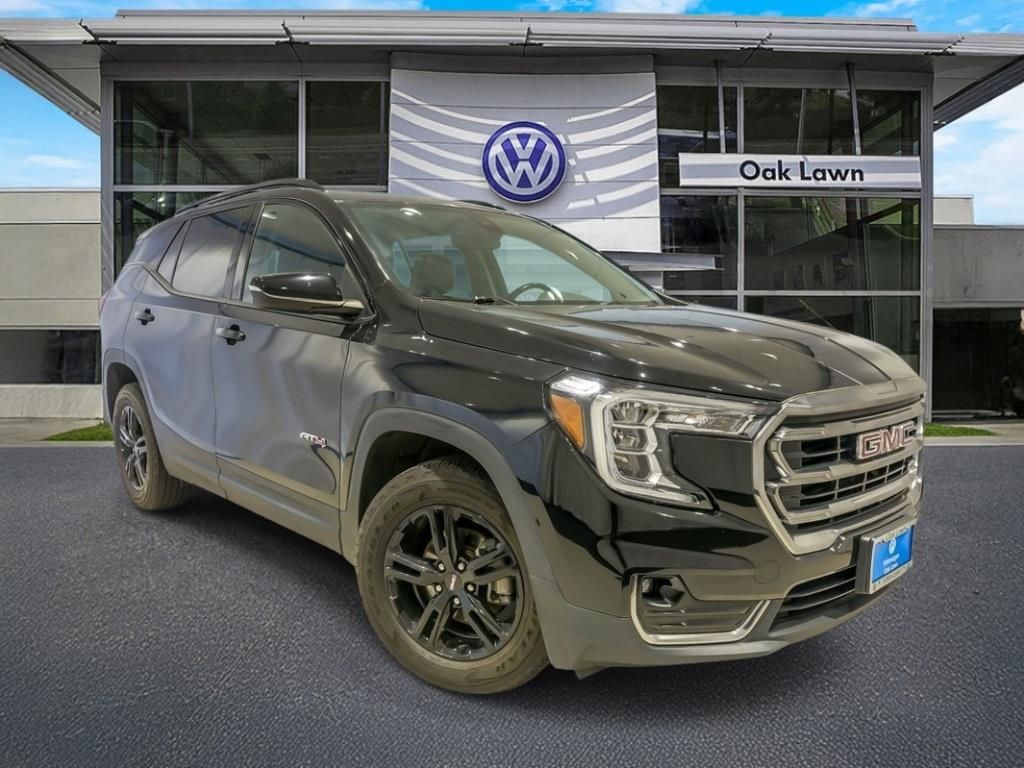 Black (Ebony Twilight Metallic) 2022 GMC Terrain AT4 AWD SUV / Crossover All-Wheel Drive 9-Speed Automatic