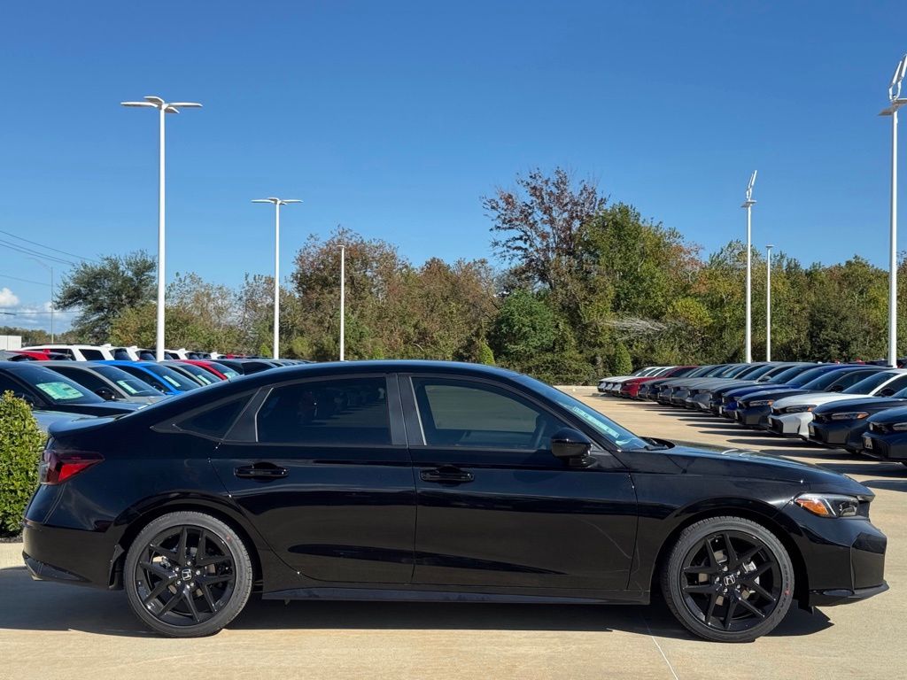 2026 Honda Civic Sport Black at Classic Honda Galveston