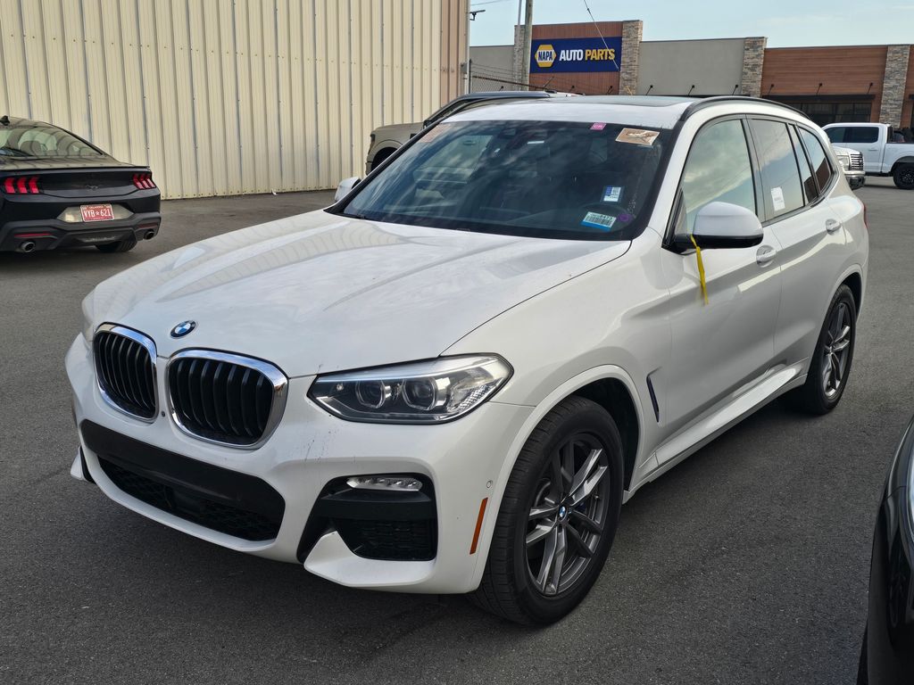 White 2019 BMW X3 SUV / Crossover All-Wheel Drive 8-Speed Automatic
