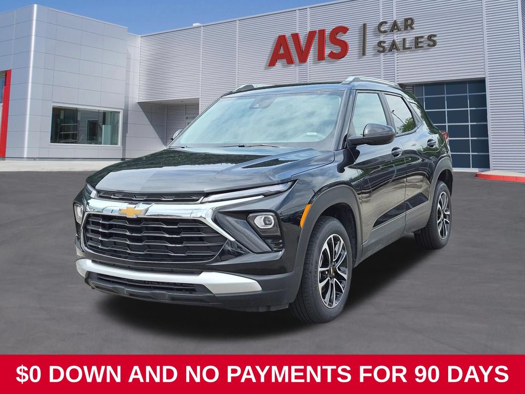 Mosaic Black Metallic 2025 Chevrolet Trailblazer SUV / Crossover Four-Wheel Drive 9-Speed Automatic