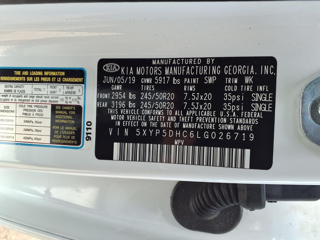 2020 Kia Telluride SX White at Joe Myers Mazda Kia