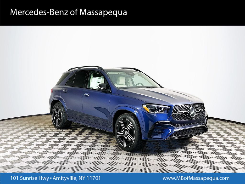 Blue 2026 Mercedes-Benz GLE SUV / Crossover All-Wheel Drive 9-Speed Automatic