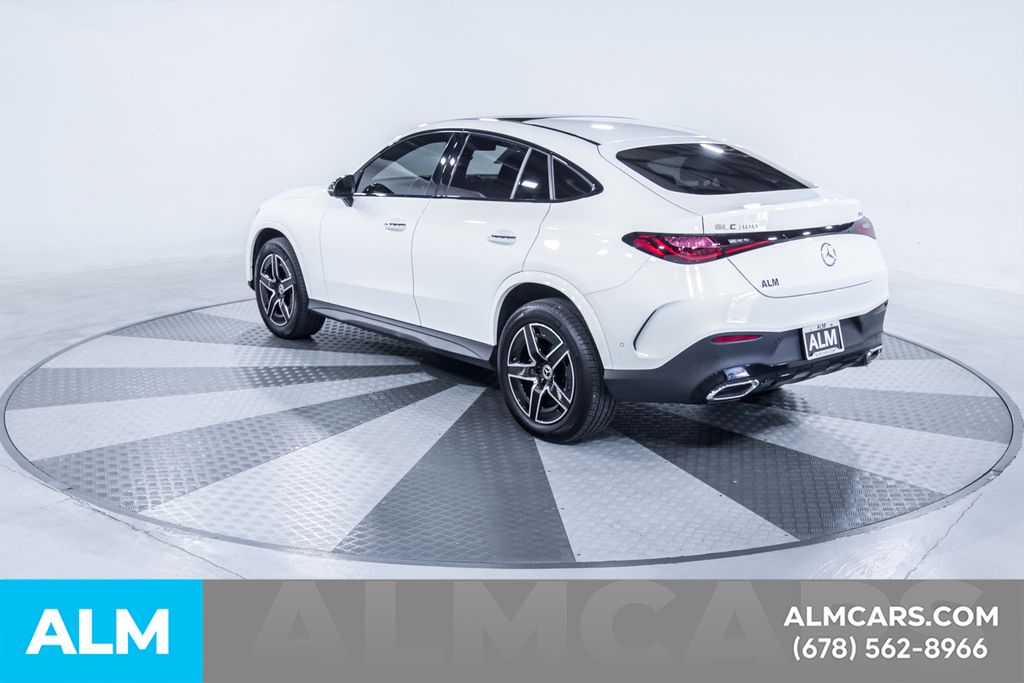 Used 2024 White Mercedes-Benz GLC 300 Coupe image 7