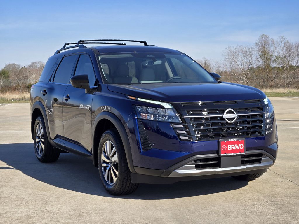 2026 Nissan Pathfinder SL Blue at Bravo Nissan