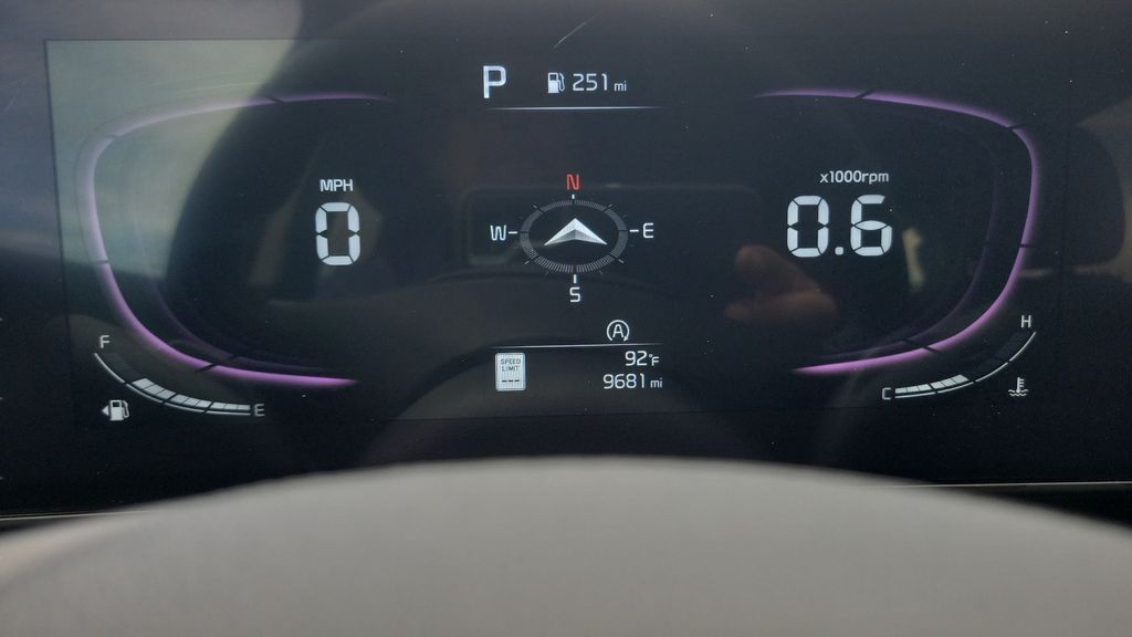 Used 2025 Blue Kia EX image 30