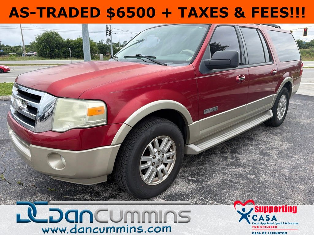Red 2008 Ford Expedition SUV / Crossover 4X2 6-Speed Automatic Overdrive