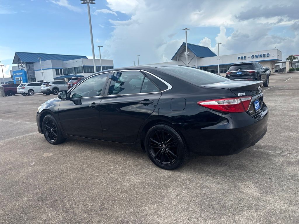 2017 Toyota Camry SE Black at Gullo Toyota
