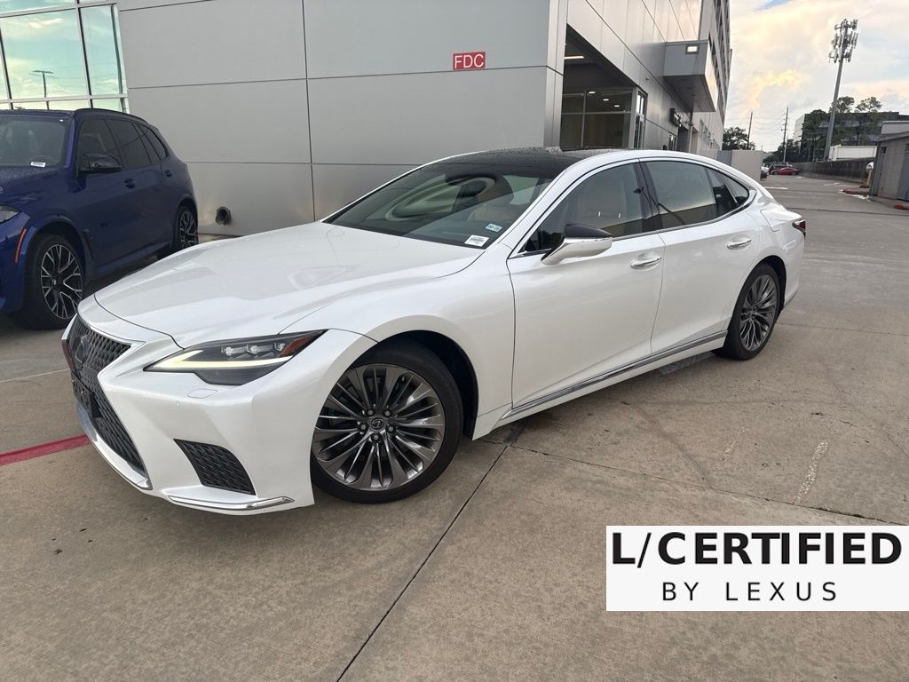 2022 Lexus LS 500 Base White at Westside Lexus