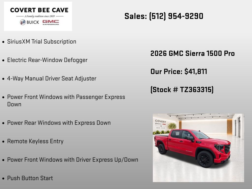New 2026 Red GMC Pro image 39