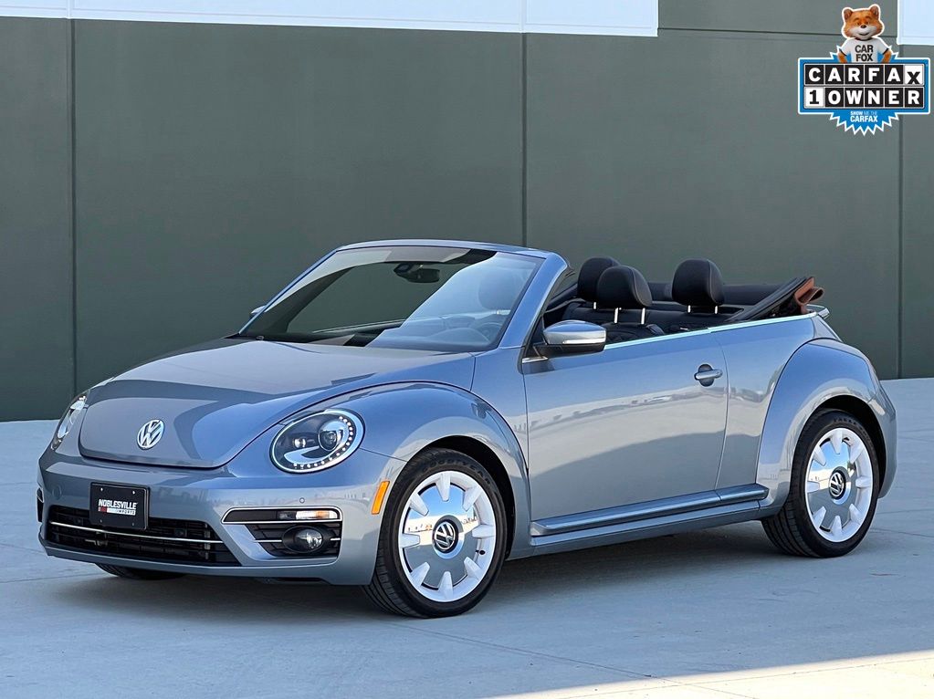 Gray 2019 Volkswagen Beetle Convertible Front-Wheel Drive 6-Speed Automatic