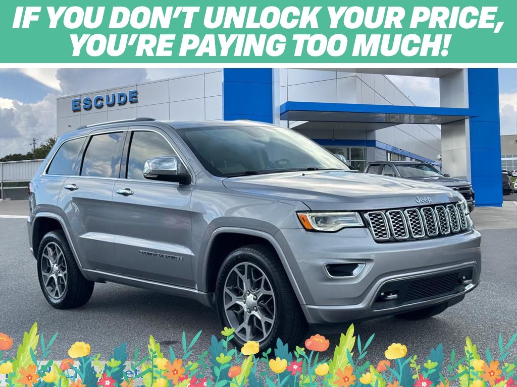 Billet Silver Metallic Clearcoat 2019 Jeep Grand Cherokee SUV / Crossover 4X2 8-Speed Automatic