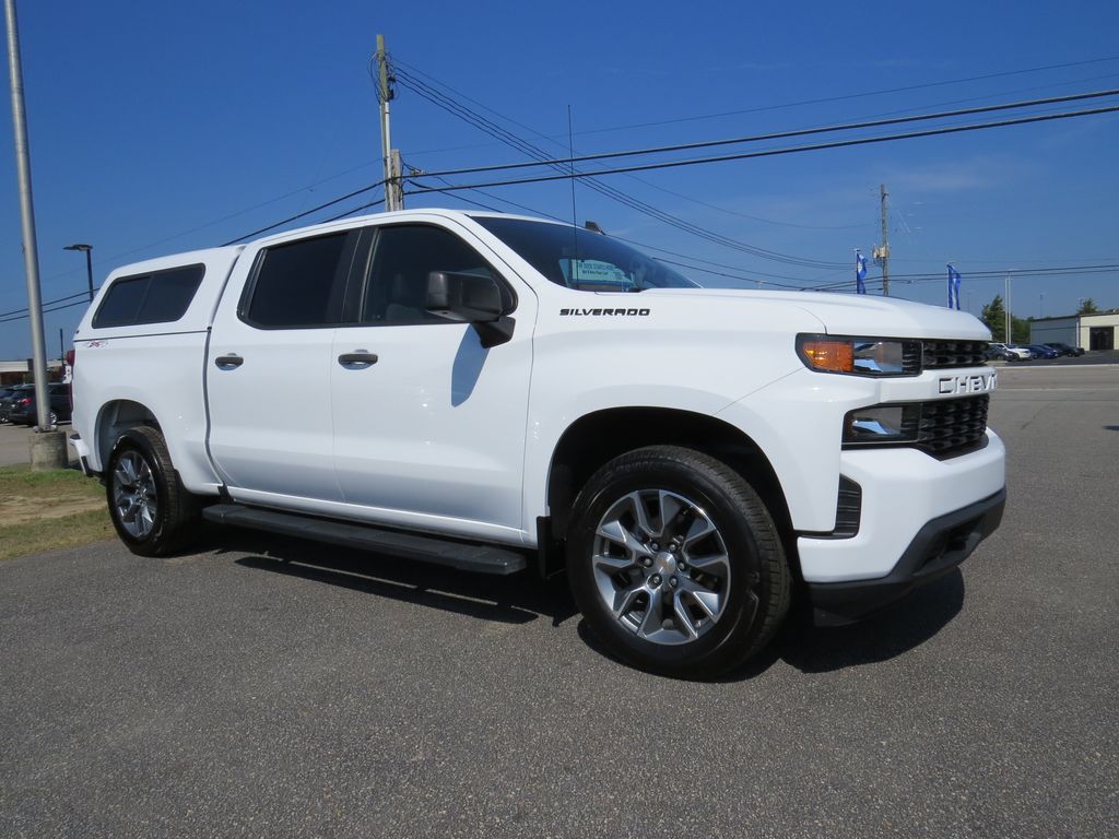 Summit White 2022 Chevrolet Silverado 1500 Pickup Truck Four-Wheel Drive 8-Speed Automatic