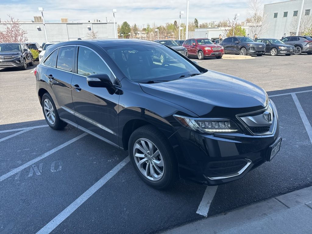 Crystal Black Pearl 2017 Acura RDX AWD with Technology Package SUV / Crossover All-Wheel Drive 6-Speed Automatic