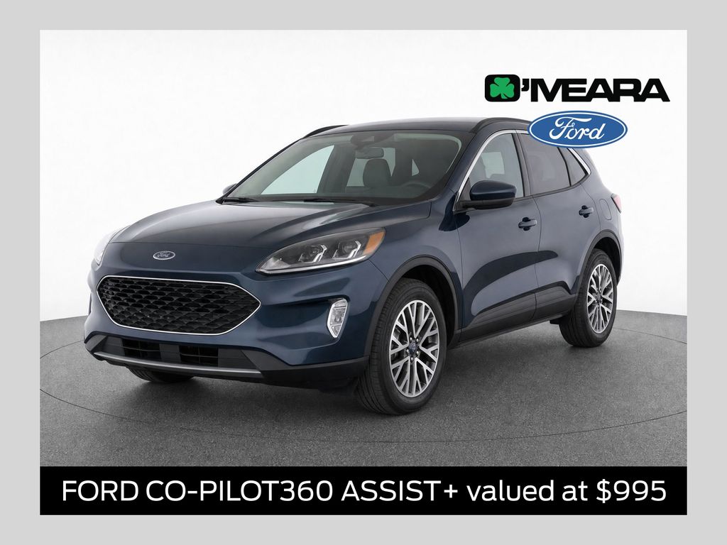 Blue Metallic 2022 Ford Escape SUV / Crossover All-Wheel Drive 8-Speed Automatic
