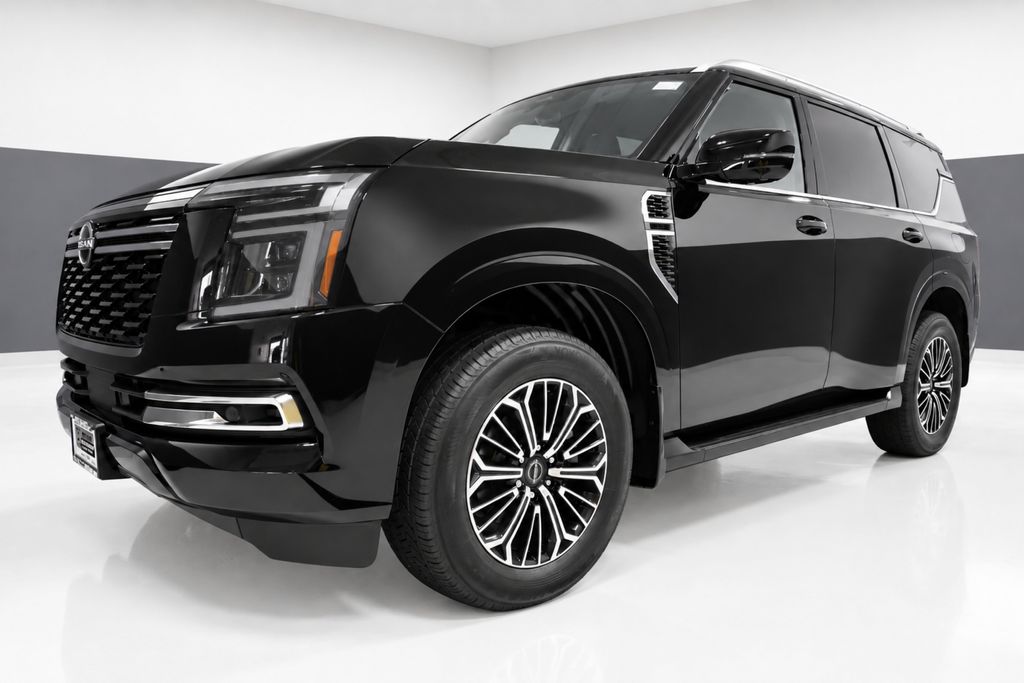 Super Black 2026 Nissan Armada SUV / Crossover Four-Wheel Drive 9-Speed Automatic
