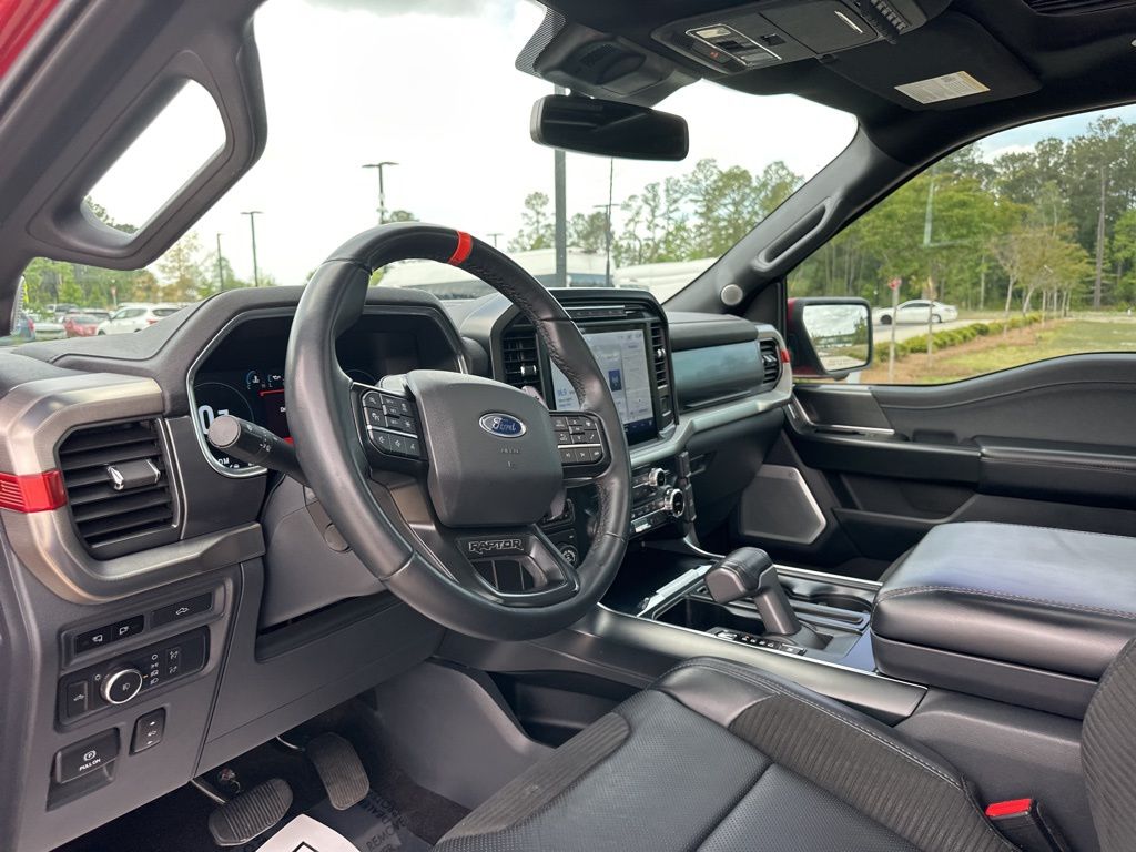 2022 Rapid Red Metallic Tinted Clearcoat Ford F-150 Raptor 4X4 Truck