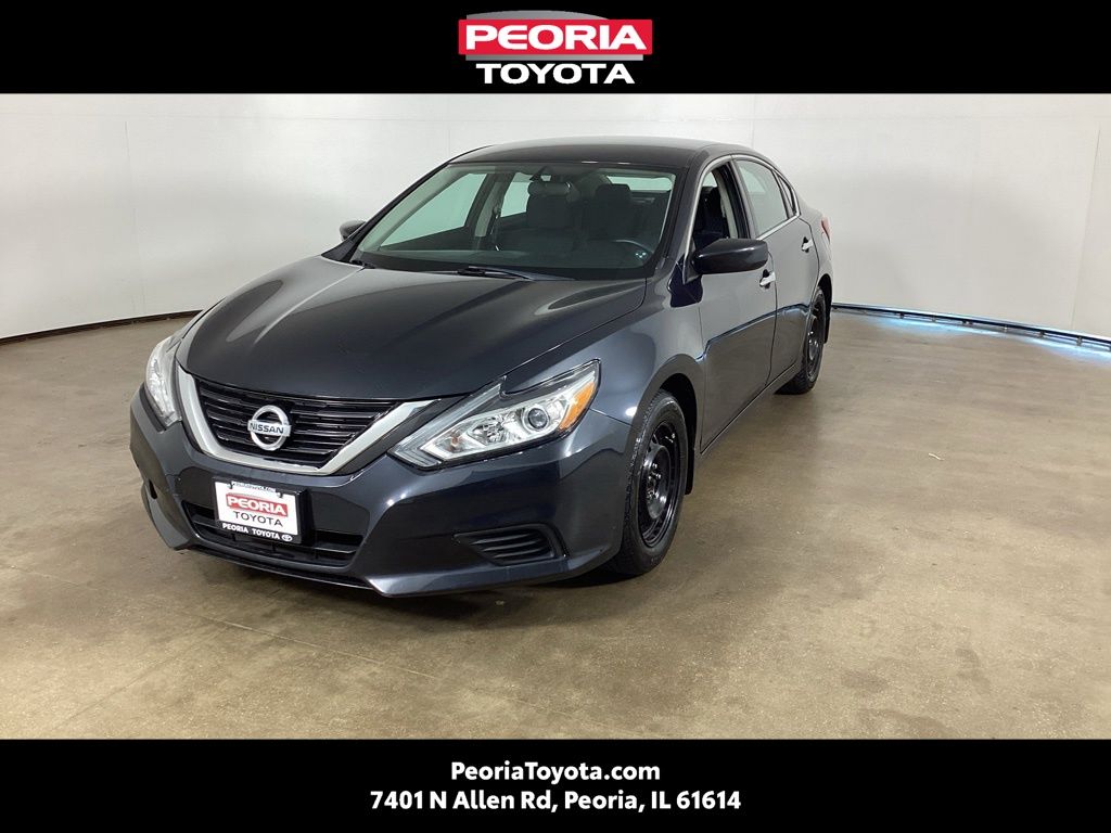 Storm Blue 2017 Nissan Altima Sedan Front-Wheel Drive Continuously Variable Transmission