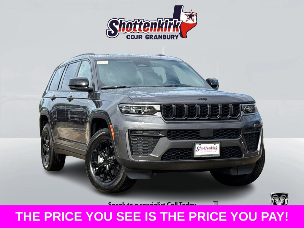 Baltic Gray Metallic Clearcoat 2026 Jeep Grand Cherokee L SUV / Crossover Four-Wheel Drive 8-Speed Automatic