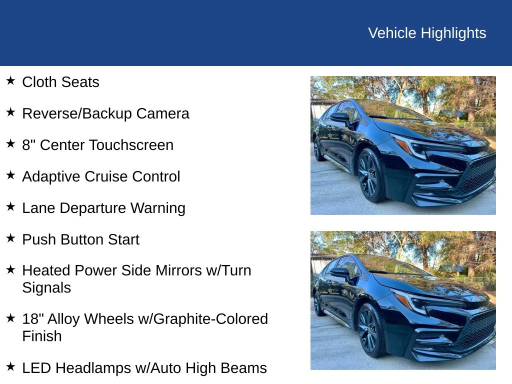 2024 Toyota Corolla SE