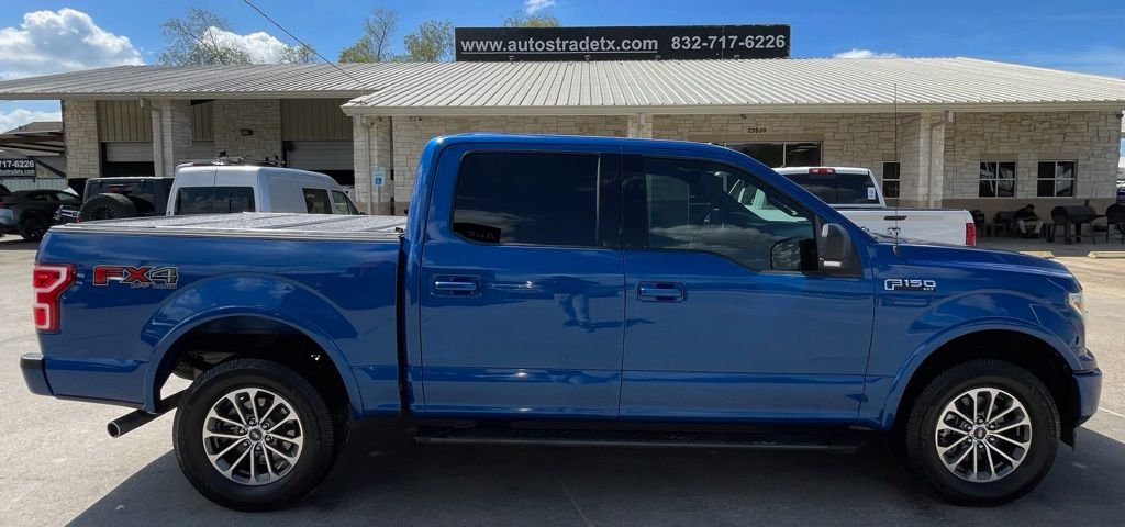 2018 Ford F-150 XLT Blue at DeMontrond Auto Country