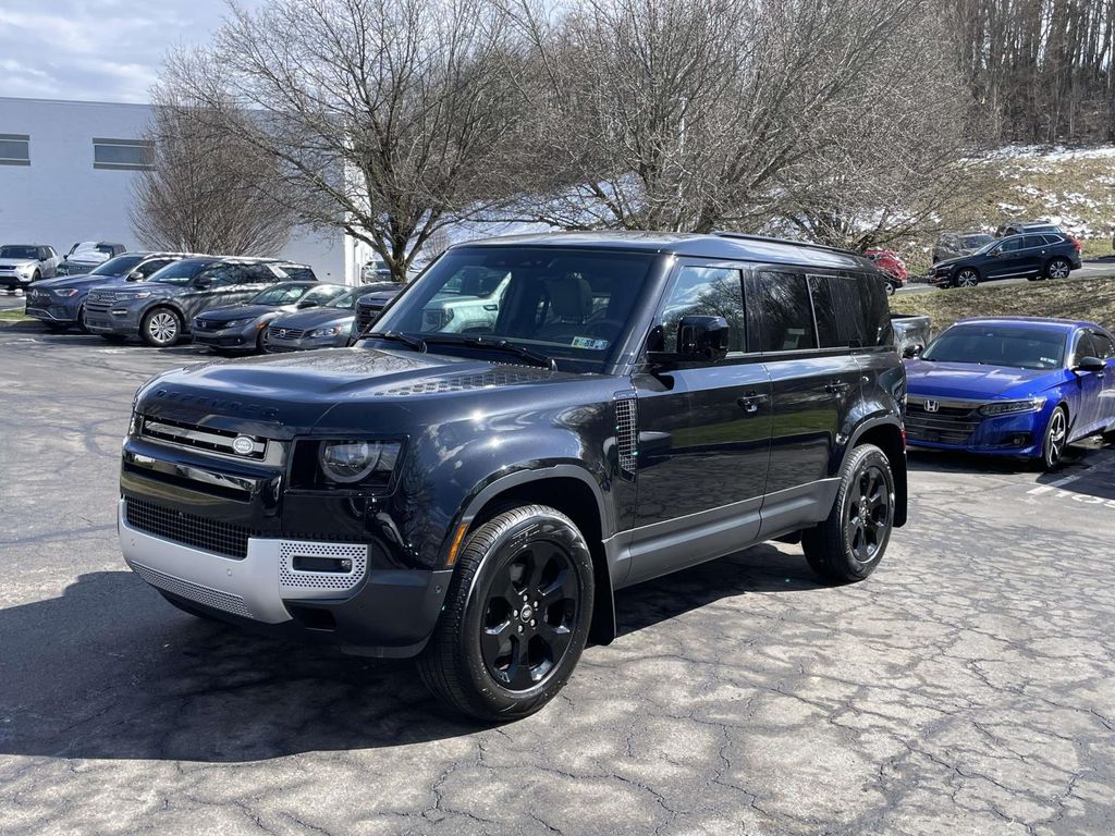 Santorini Black 2025 Land Rover Defender 110 P300 S AWD SUV / Crossover All-Wheel Drive 8-Speed Automatic