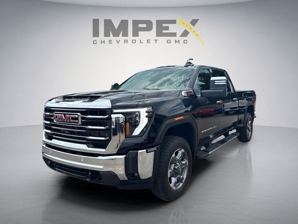Onyx Black 2026 GMC Sierra 2500HD Pickup Truck Four-Wheel Drive Automatic