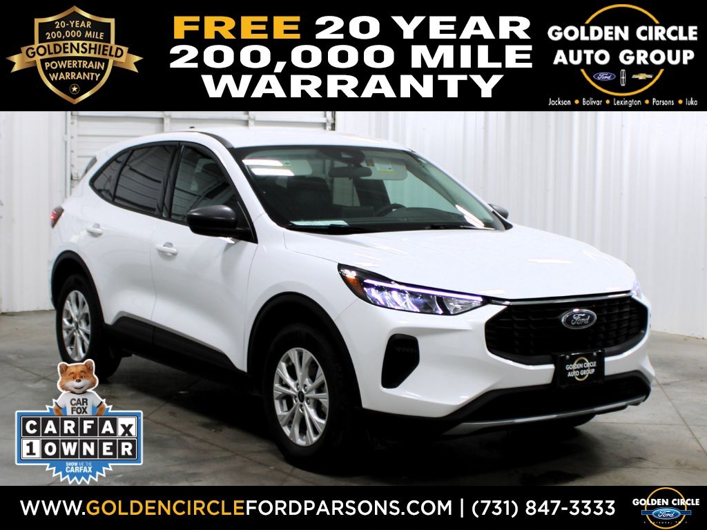 Oxford White 2025 Ford Escape SUV / Crossover All-Wheel Drive 8-Speed Automatic