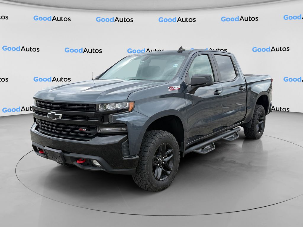 Shadow Gray Metallic 2019 Chevrolet Silverado 1500 Pickup Truck Four-Wheel Drive 8-Speed Automatic