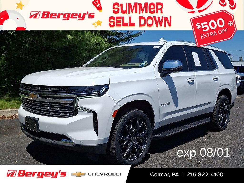 Summit White 2023 Chevrolet Tahoe SUV / Crossover Four-Wheel Drive