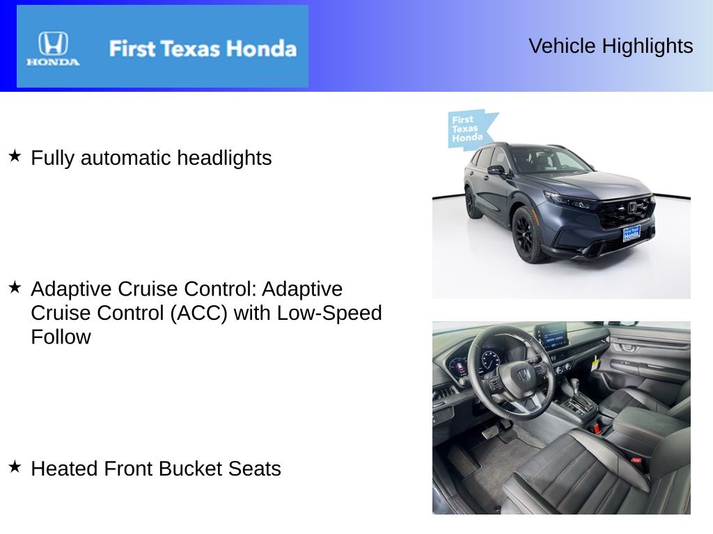 Used Car 2025 Honda Cr-v Hybrid  Sport-l For Sale Under $35,000 In Austin, Texas