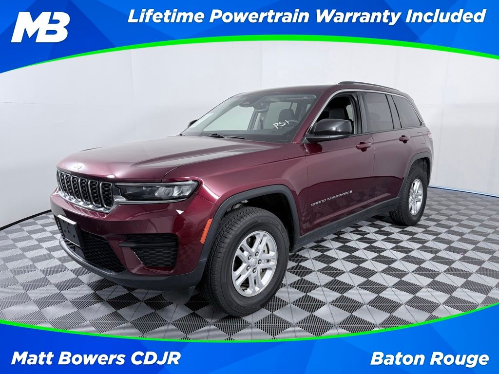Velvet Red Pearlcoat 2024 Jeep Grand Cherokee SUV / Crossover Four-Wheel Drive 8-Speed Automatic