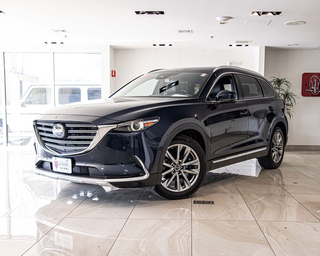 Deep Crystal Blue Mica 2018 Mazda CX-9 Grand Touring AWD SUV / Crossover All-Wheel Drive 6-Speed Automatic