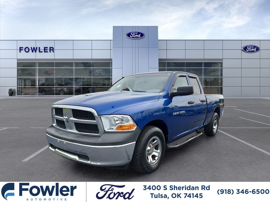 Deep Water Blue Pearlcoat 2011 RAM 1500 Pickup Truck 4X2 5-Speed Automatic