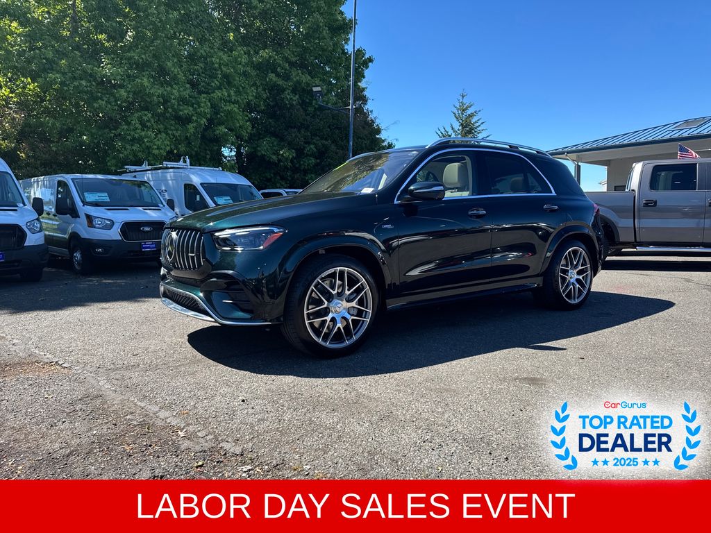 Emerald Green Metallic 2024 Mercedes-Benz GLE SUV / Crossover All-Wheel Drive 9-Speed Automatic