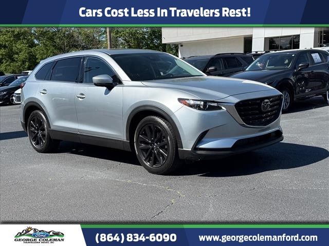 Sonic Silver Metallic 2023 Mazda CX-9 Touring Plus AWD SUV / Crossover All-Wheel Drive 6-Speed Automatic