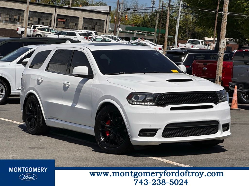 White Knuckle Clearcoat 2018 Dodge Durango SRT AWD SUV / Crossover All-Wheel Drive 8-Speed Automatic