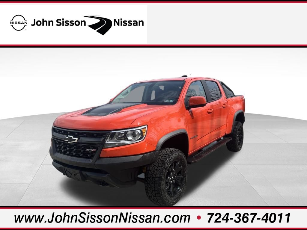 Crush 2019 Chevrolet Colorado ZR2 Crew Cab 4WD Pickup Truck Four-Wheel Drive 8-Speed Automatic