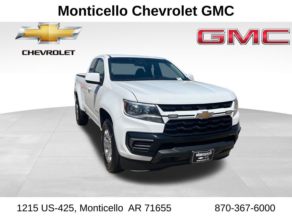 Summit White 2022 Chevrolet Colorado Pickup Truck 4X2 6-Speed Automatic