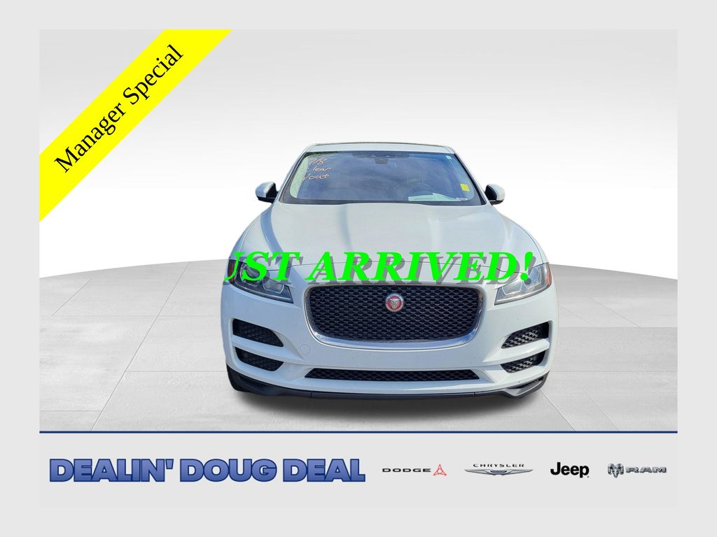 White 2017 Jaguar F-PACE SUV / Crossover All-Wheel Drive 8-Speed Automatic