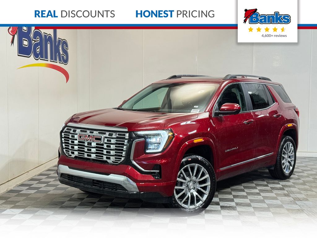 Volcanic Red 2026 GMC Terrain Denali AWD SUV / Crossover Four-Wheel Drive 8-Speed Automatic Overdrive