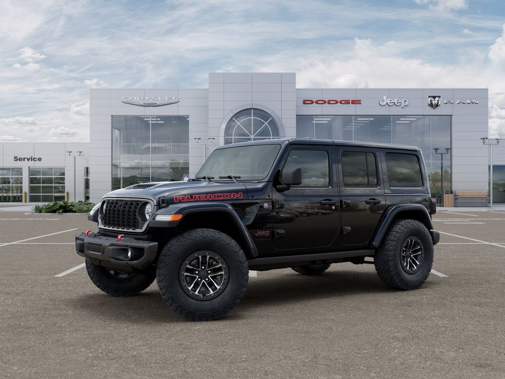 New 2026 Black Clearcoat Jeep Rubicon X image 2