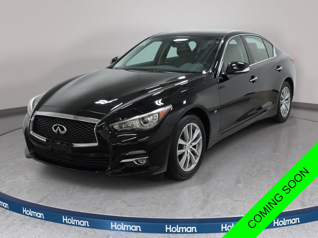 Black Obsidian 2015 INFINITI Q50 Sedan All-Wheel Drive 7-Speed Automatic