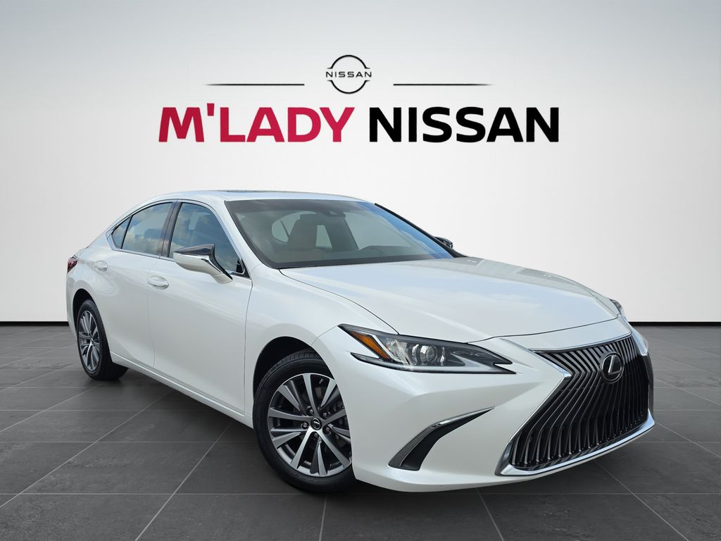 White Pearl 2021 Lexus ES Sedan All-Wheel Drive 8-Speed Automatic