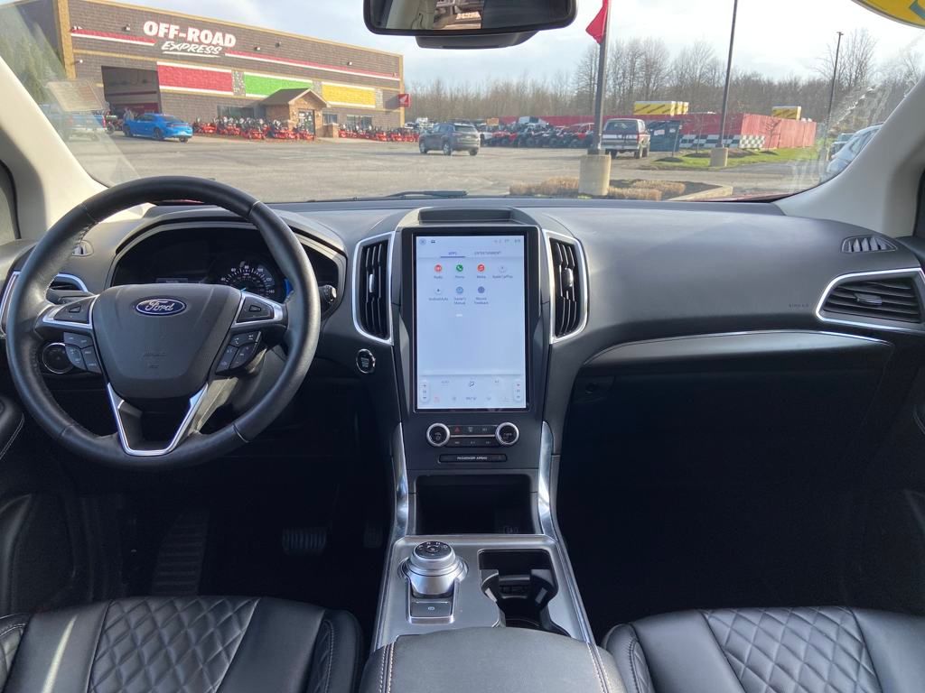 2023 Ford Edge Titanium Red at Bob Ruth Ford