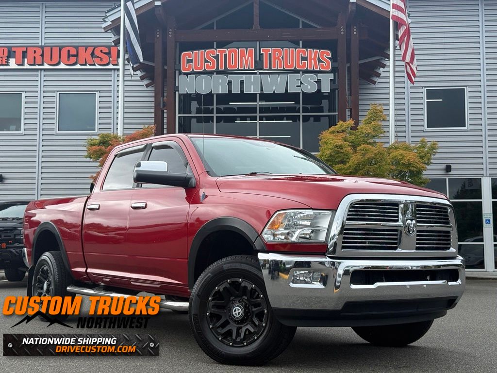 Inferno Red Crystal Pearlcoat 2010 Dodge RAM 3500 Pickup Truck Four-Wheel Drive 6-Speed Automatic