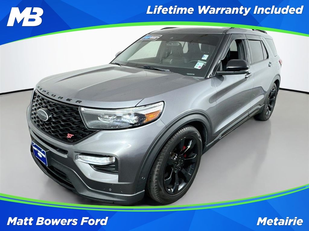 Gray Metallic 2021 Ford Explorer ST AWD SUV / Crossover All-Wheel Drive Automatic