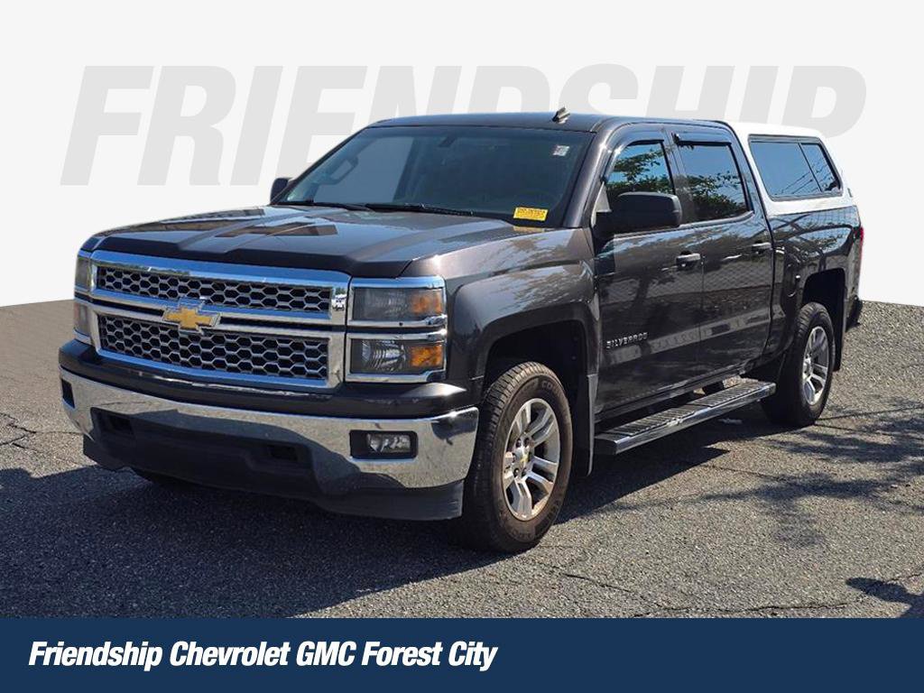 Gray (Tungsten Metallic) 2014 Chevrolet Silverado 1500 Pickup Truck Four-Wheel Drive 6-Speed Automatic Overdrive