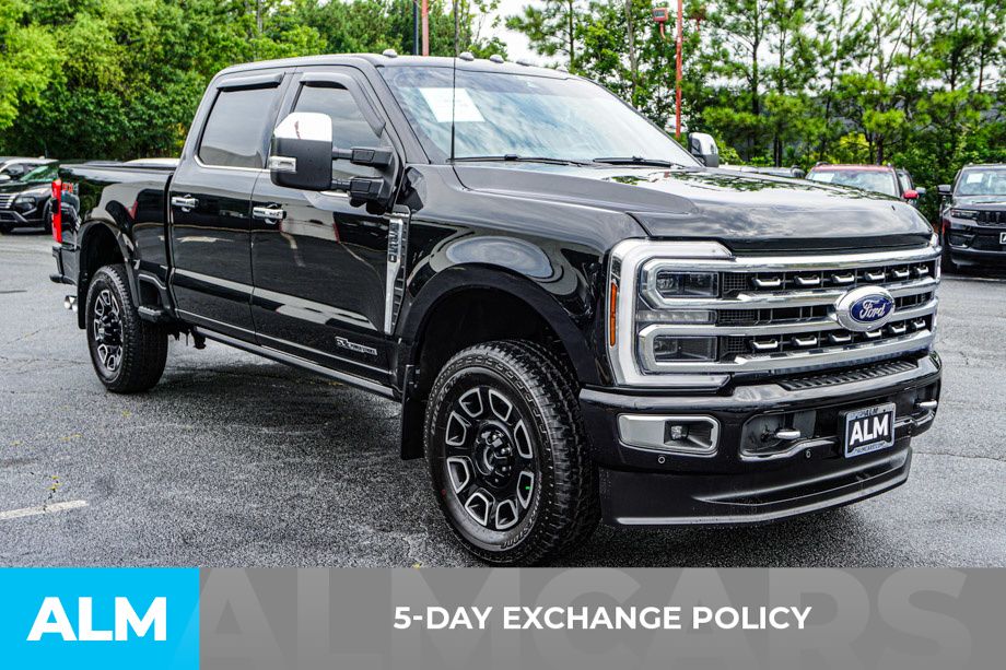 Used 2024 Black Ford Platinum image 3